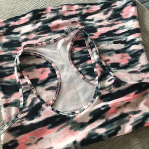 Lululemon Pink Camo Cool Racerback